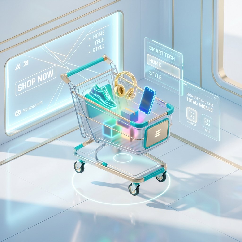 Elite eCommerce Platform Architecture - Light Theme